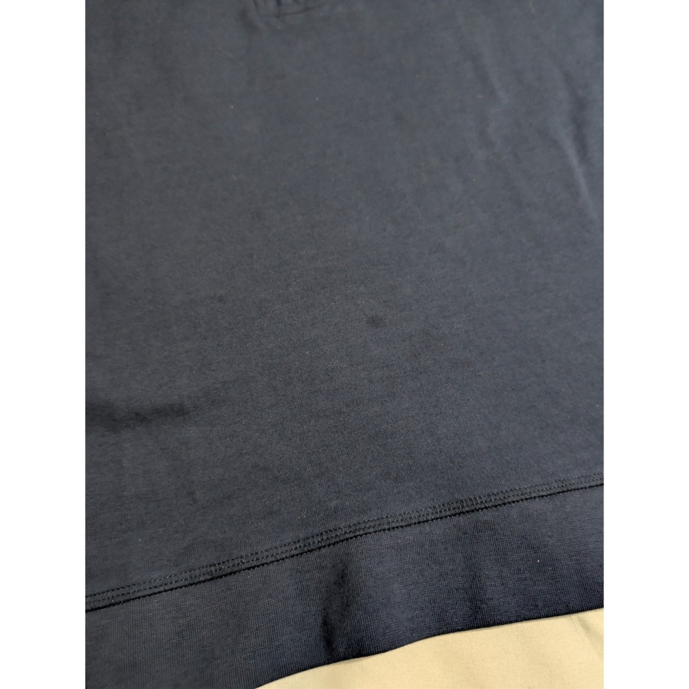 Copper & Oak 1/4 Zip Pullover Mens M Navy Fleece Casual Sweatshirt‎ - Picture 2 of 10